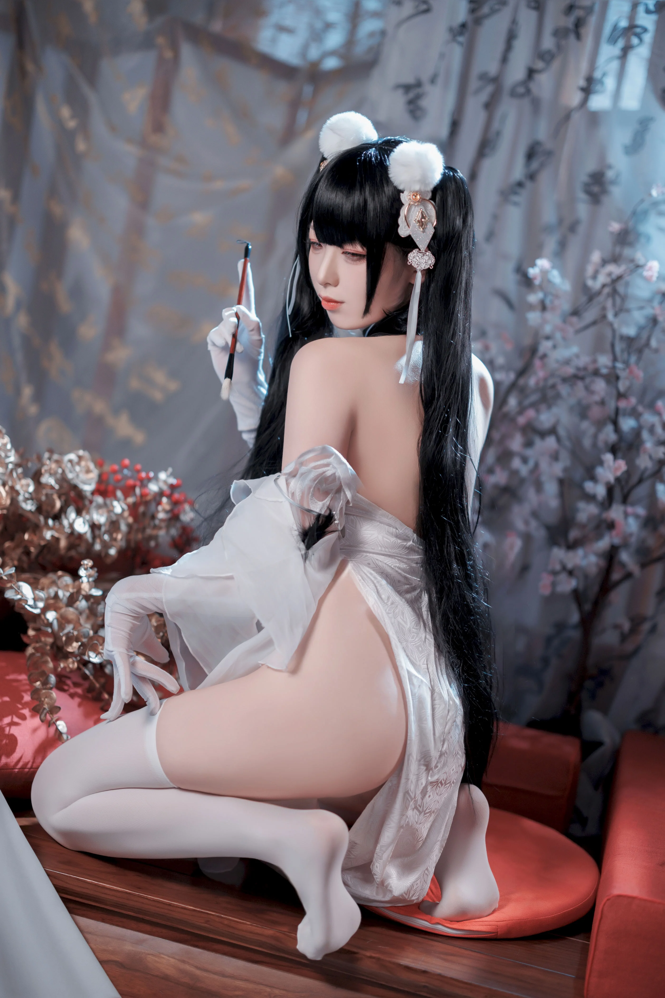 Đọc truyện hentai Tuyển tập Albums siêu phẩm Cosplay - Chap 1170 - The Frontier V - Azur Lane Peter Strasser Erotic Books and Jade