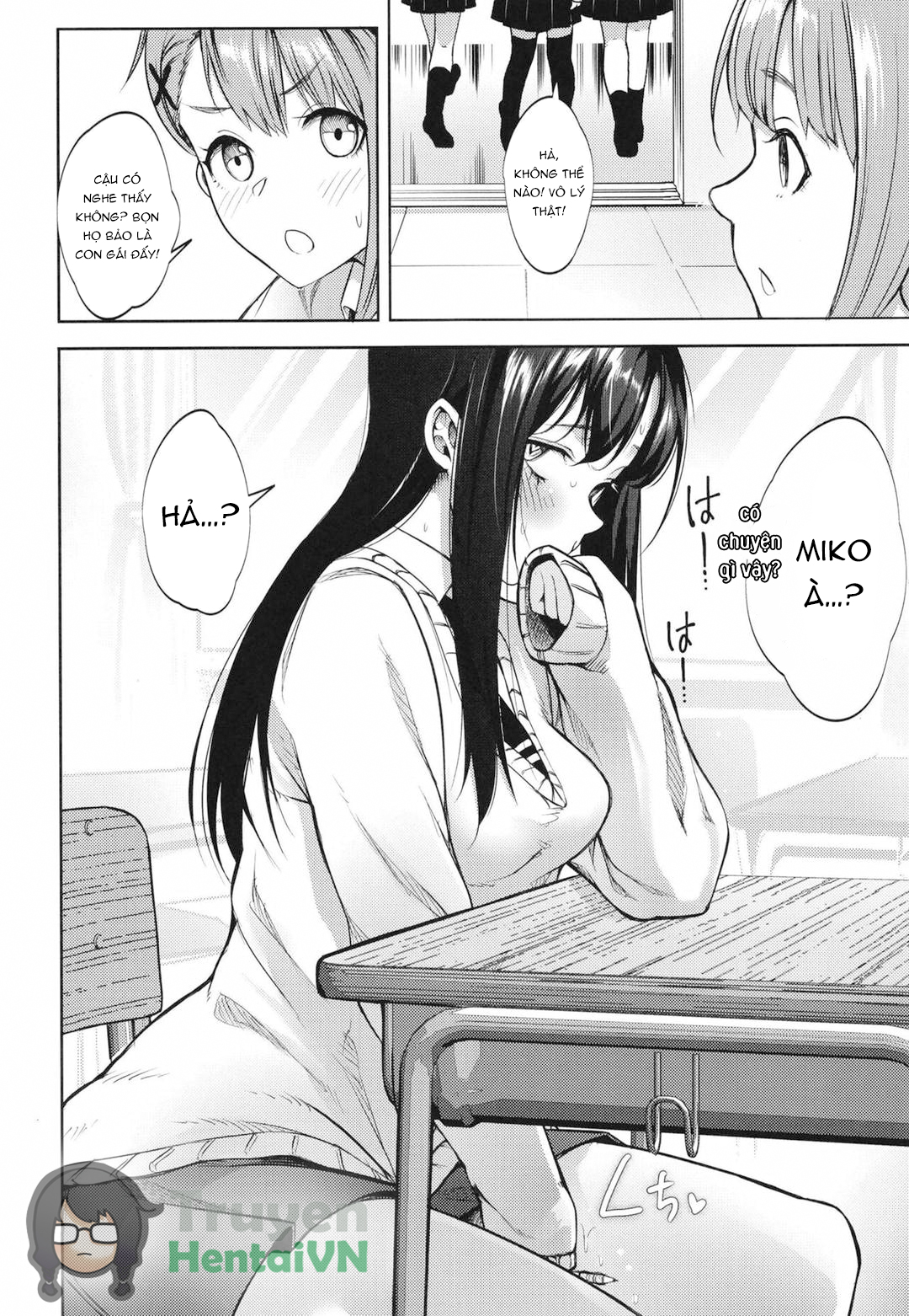Đọc truyện hentai Miseruko-chan (Mieruko-chan) Oneshot