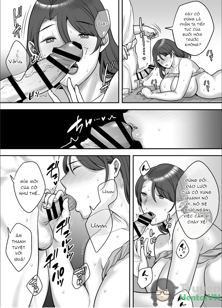 Đọc truyện hentai Less na Hitozuma ga Akutoku Massage ni Hamaru Riyuu Oneshot