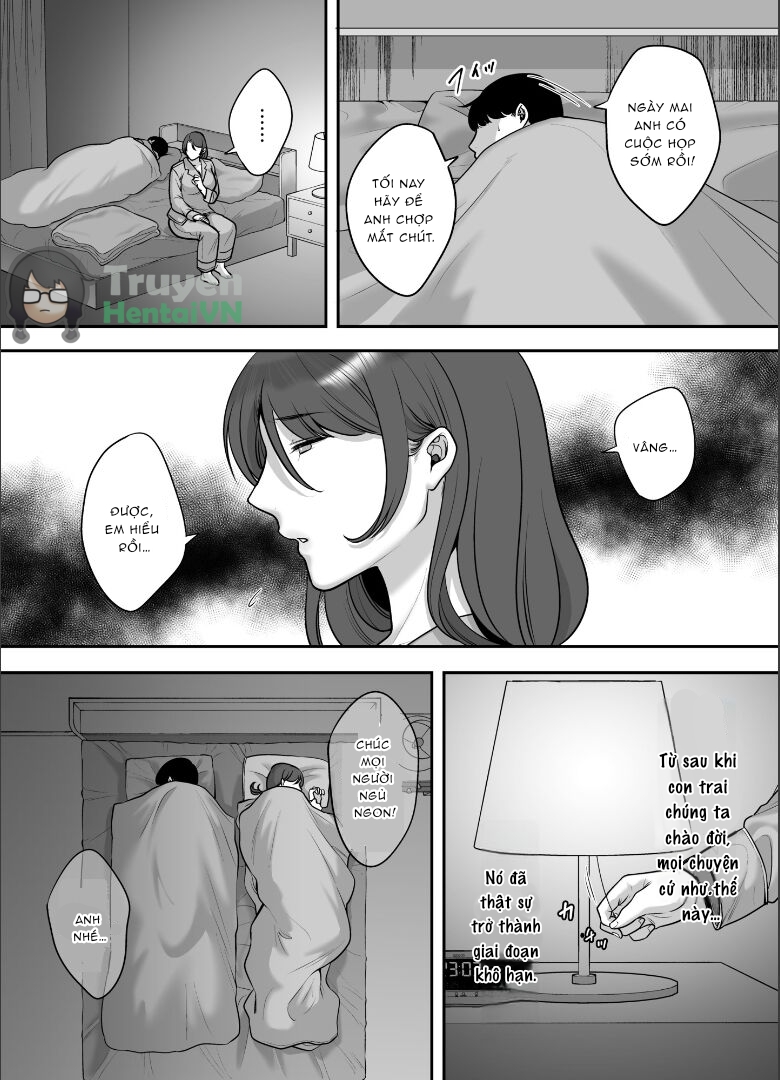 Đọc truyện hentai Less na Hitozuma ga Akutoku Massage ni Hamaru Riyuu Oneshot