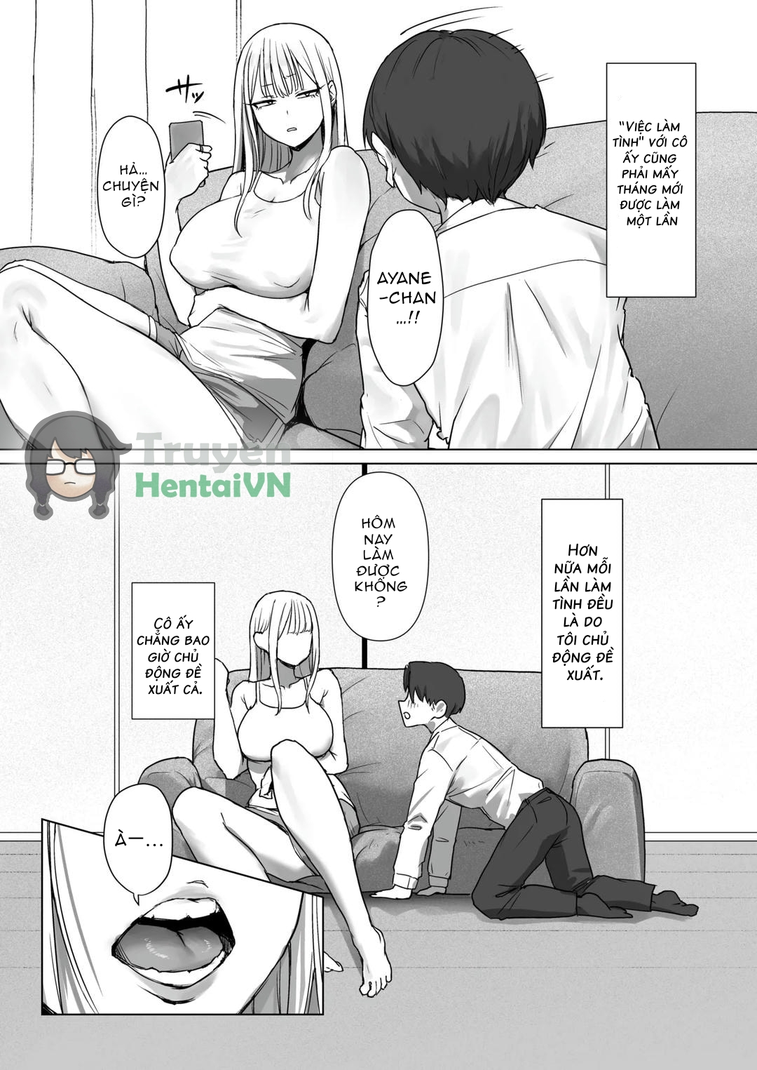 Đọc truyện hentai Boku no Kanojo wa, Boku to wa Sex Shitakunai Oneshot