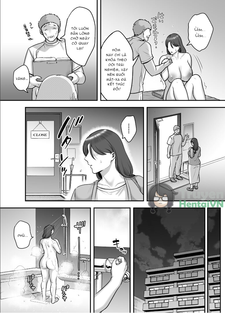 Đọc truyện hentai Less na Hitozuma ga Akutoku Massage ni Hamaru Riyuu Oneshot
