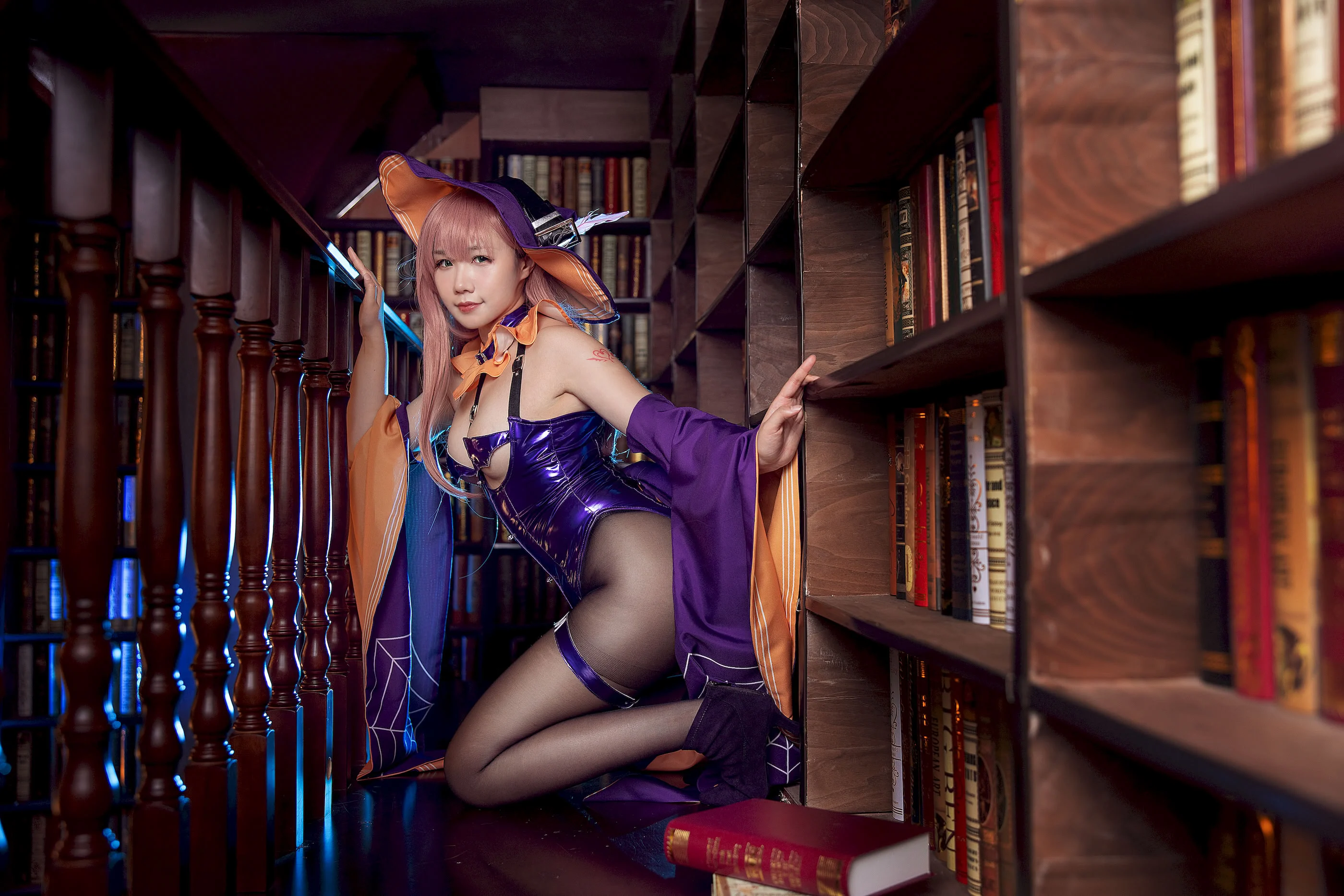 Đọc truyện hentai Tuyển tập Albums siêu phẩm Cosplay - Chap 1176 - Mahua Sauce - Memphis Halloween