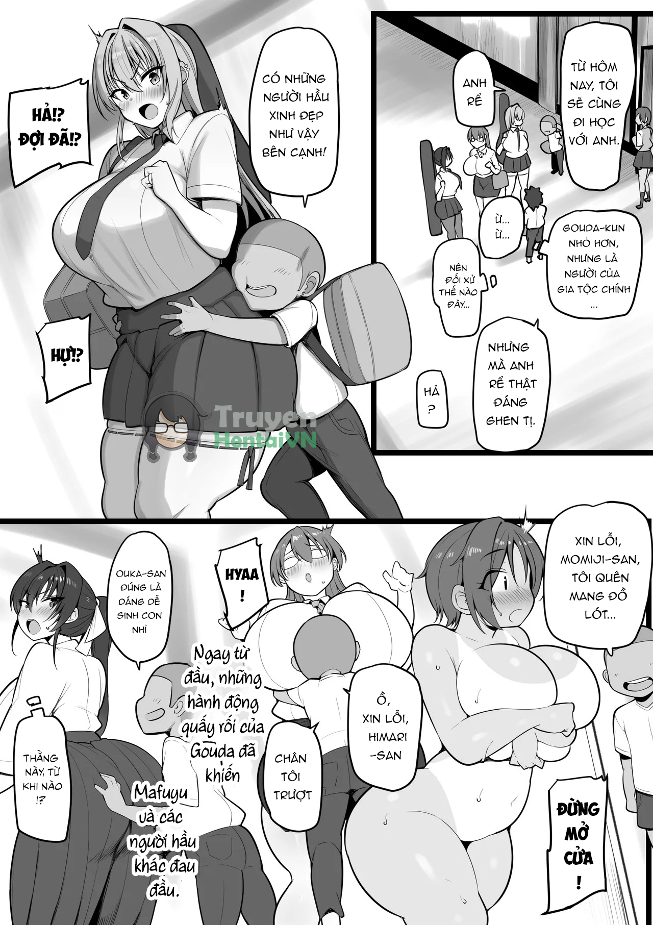 Đọc truyện hentai Boku no Juusha-tachi Oneshot