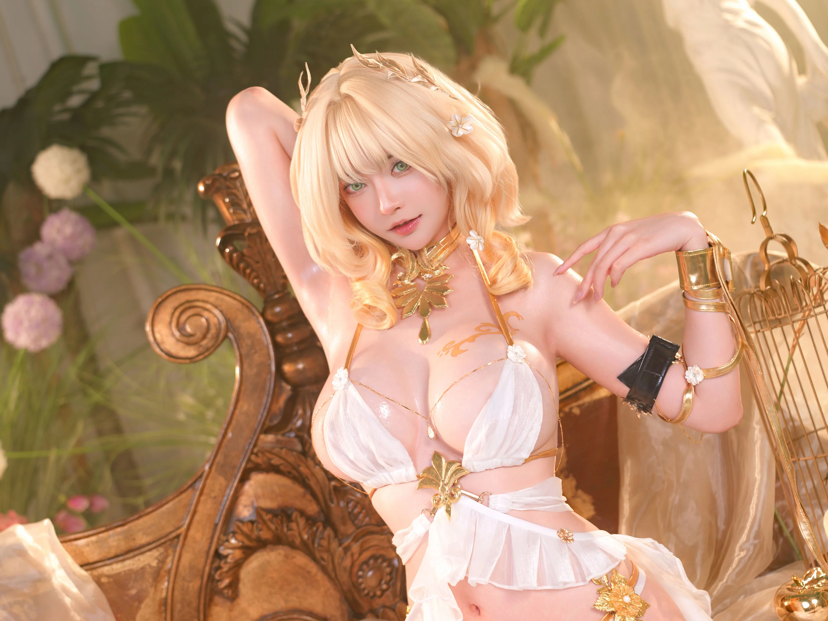 Đọc truyện hentai Tuyển tập Albums siêu phẩm Cosplay - Chap 1175 - Machi - Aglaea bikini