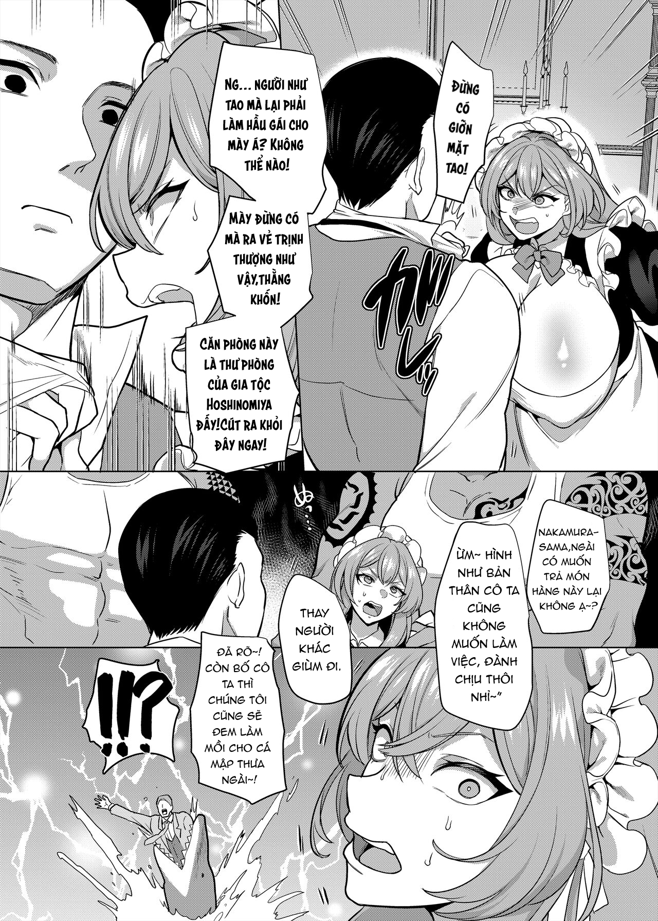 Đọc truyện hentai Moto Ijimekko Maid no Hoshinomiya-san Oneshot