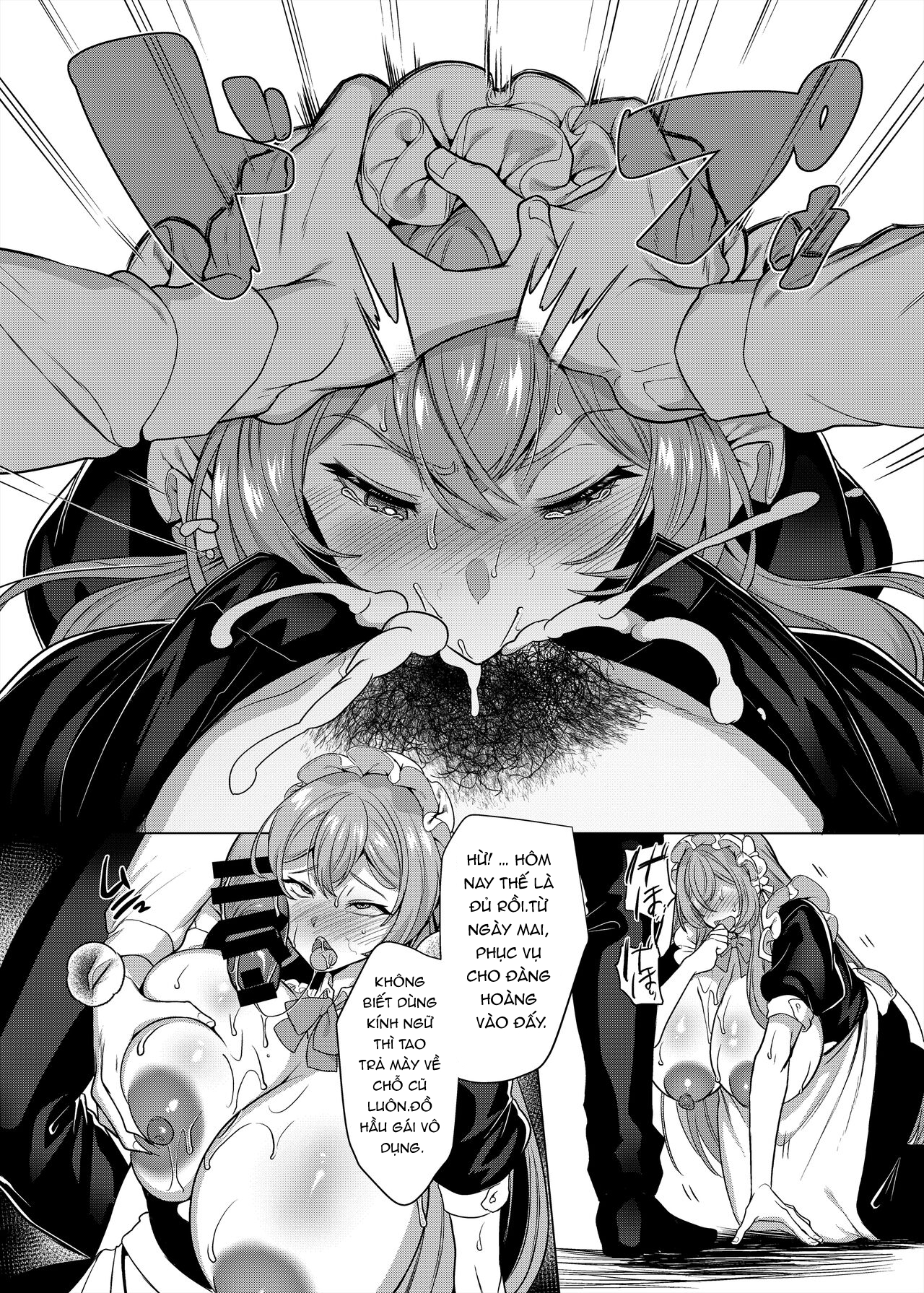 Đọc truyện hentai Moto Ijimekko Maid no Hoshinomiya-san Oneshot