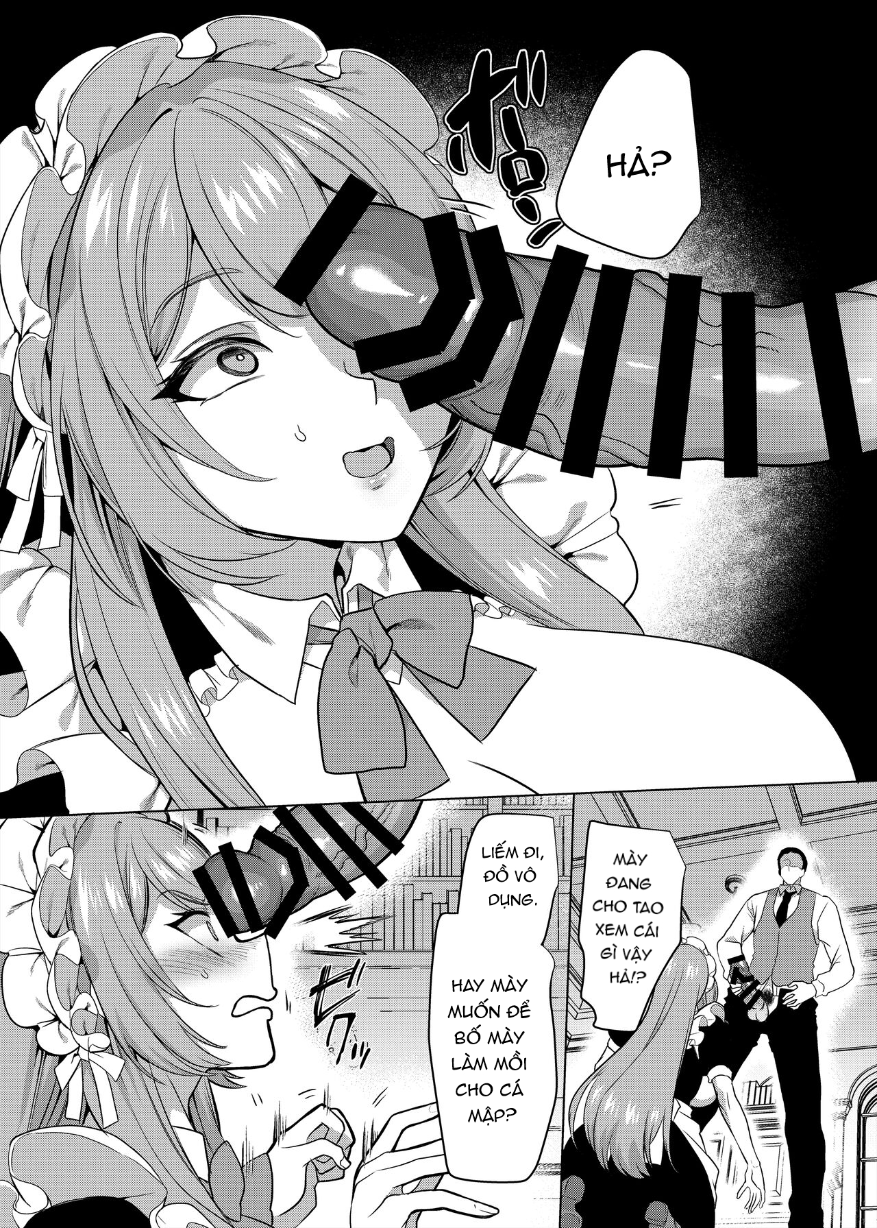 Đọc truyện hentai Moto Ijimekko Maid no Hoshinomiya-san Oneshot