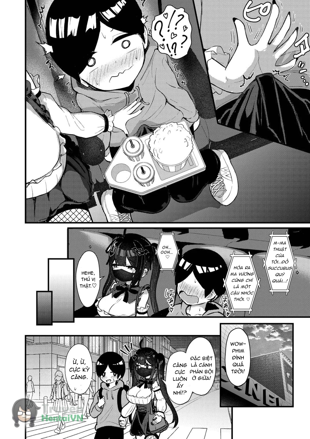 Đọc truyện hentai Hinekure Doutei ga Off-kai Ittara Succubus ni Ochinchin Propose Shichatta Hanashi - Oneshot