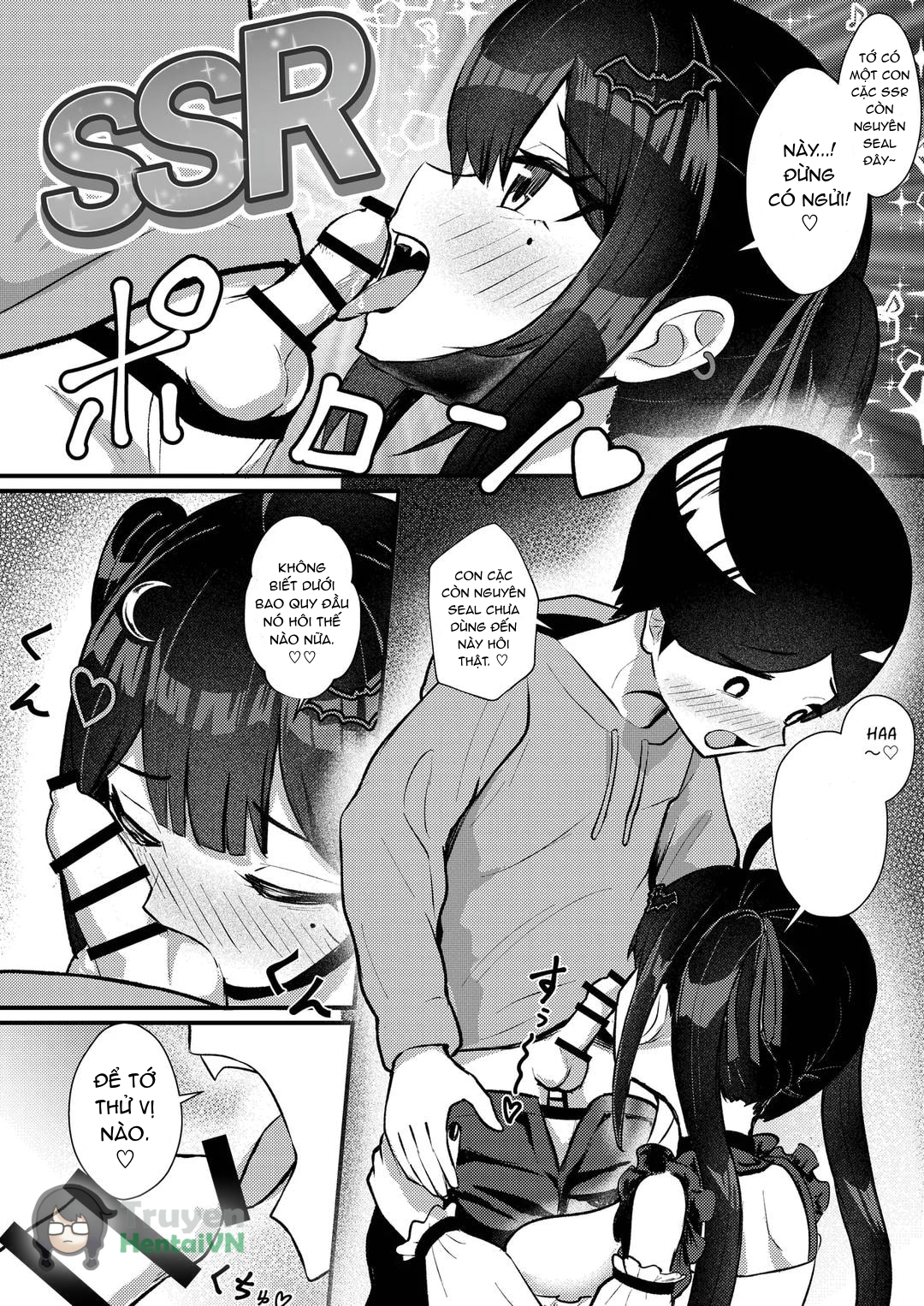 Đọc truyện hentai Hinekure Doutei ga Off-kai Ittara Succubus ni Ochinchin Propose Shichatta Hanashi - Oneshot