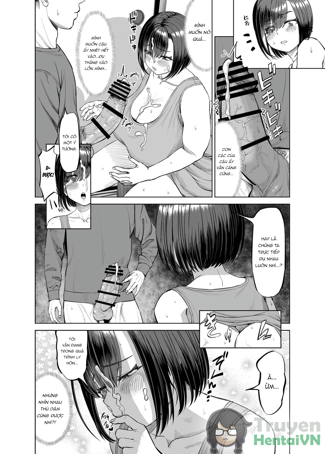 Đọc truyện hentai Yokkyuu Fuman na Share House no Juunin Otagai Seiyoku Tsuyoi node Souiu Kankei ni Nacchaimashou ka - Oneshot