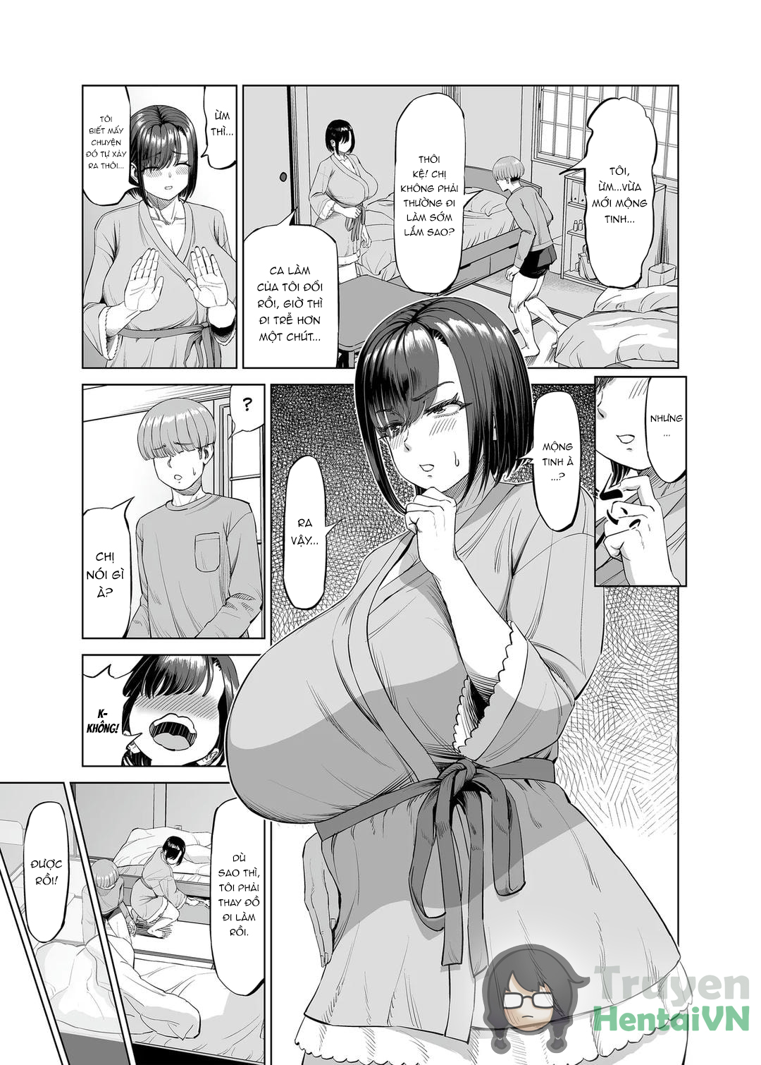Đọc truyện hentai Yokkyuu Fuman na Share House no Juunin Otagai Seiyoku Tsuyoi node Souiu Kankei ni Nacchaimashou ka Oneshot