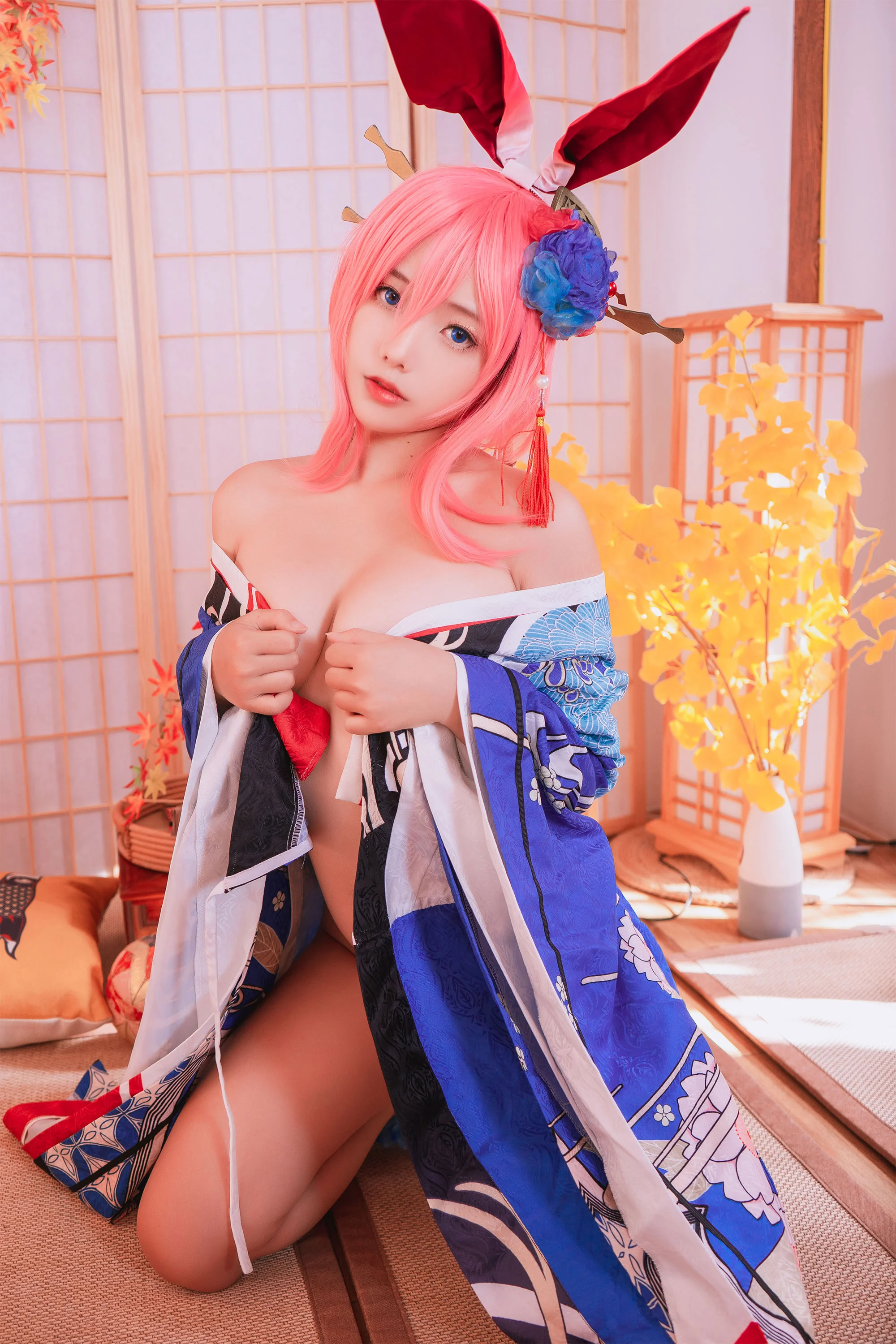 Đọc truyện hentai Tuyển tập Albums siêu phẩm Cosplay - Chap 1183 - Messie Huang - Yae Sakura Honkai Impact 3rd