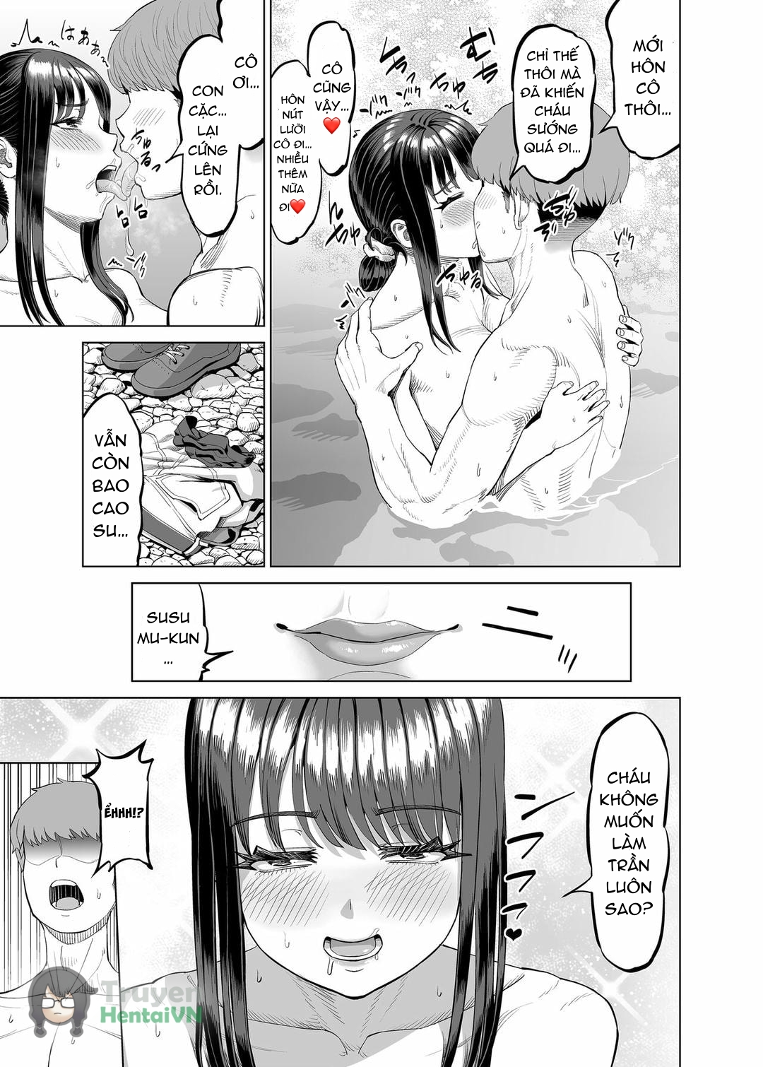 Đọc truyện hentai Tomodachi no Okaa-san ni Sasowarete... Inaka ni Kichaimashita! - Oneshot