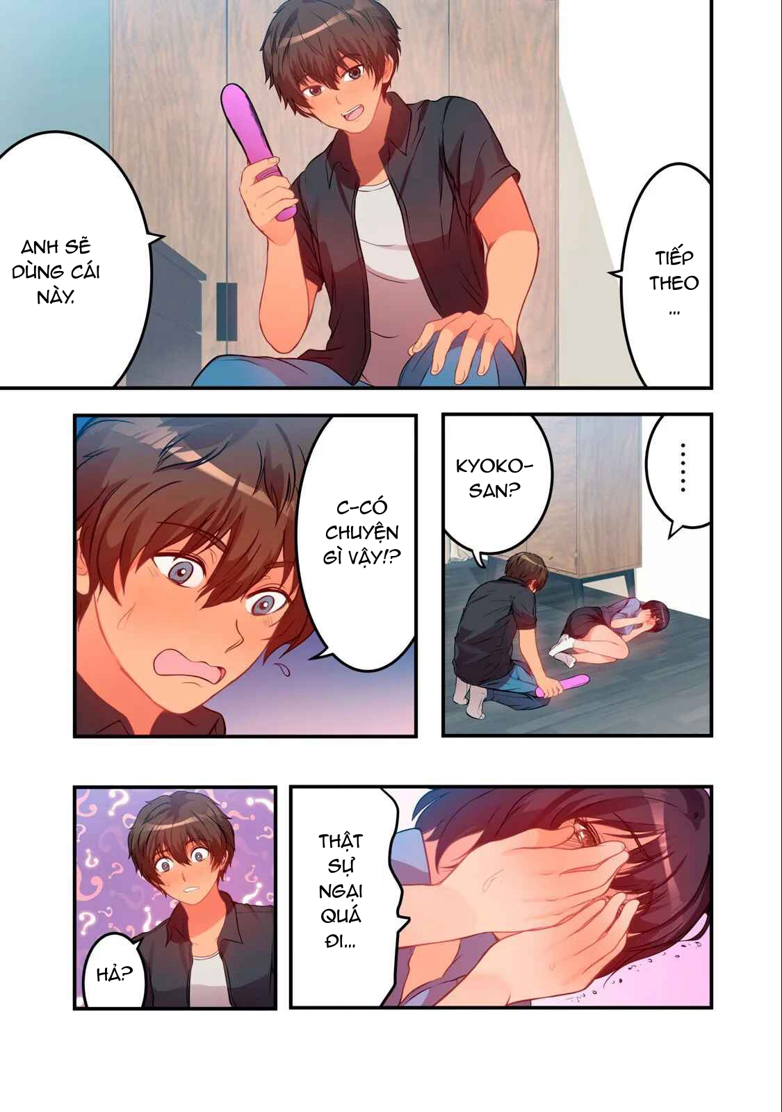 Đọc truyện hentai Kyou kara, Hitozuma Mansion ni Nyuukyo shimasu CHAPTER 6 Oneshot