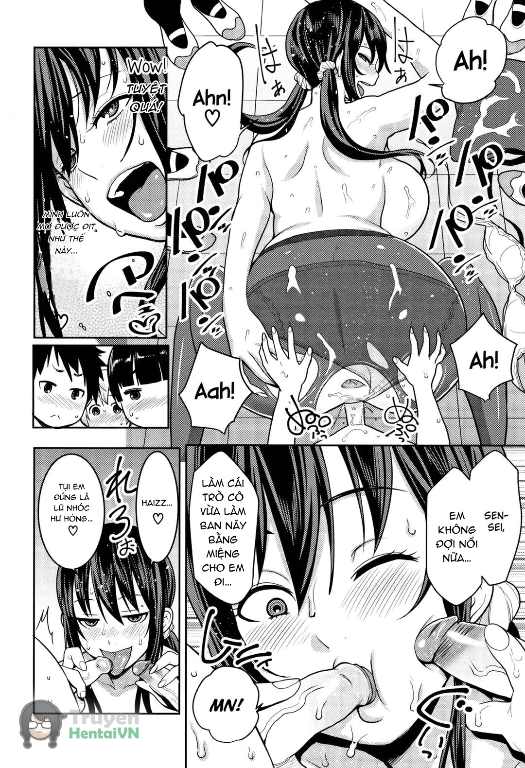 Đọc truyện hentai Yarisugi Seikyouiku! ~Hentai Onna Kyoushi Kikiippatsu~ Oneshot
