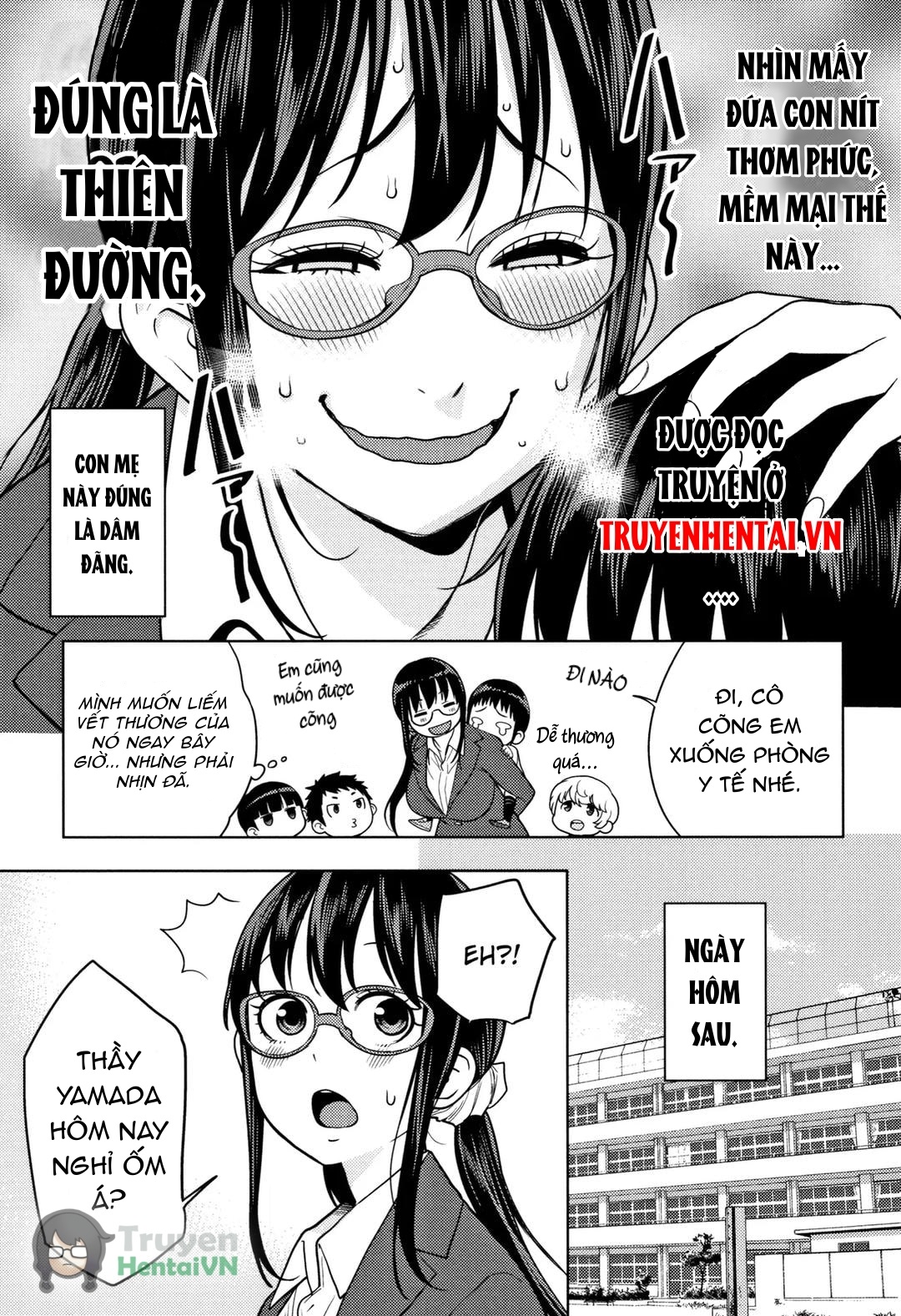 Đọc truyện hentai Yarisugi Seikyouiku! ~Hentai Onna Kyoushi Kikiippatsu~ Oneshot