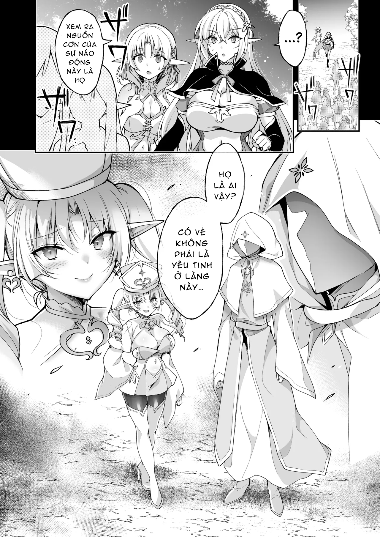 Đọc truyện hentai Elf ni Inmon o Tsukeru Hon LEVEL:8 - Oneshot