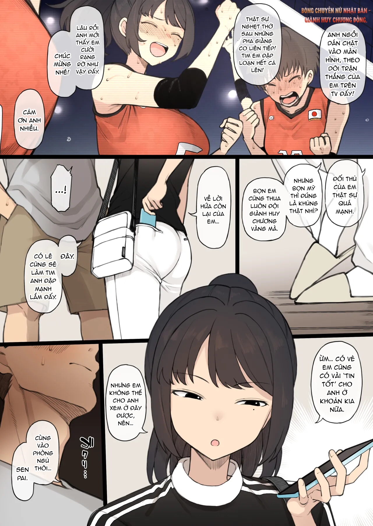 Đọc truyện hentai Athletic x Couple x Netorase - Oneshot