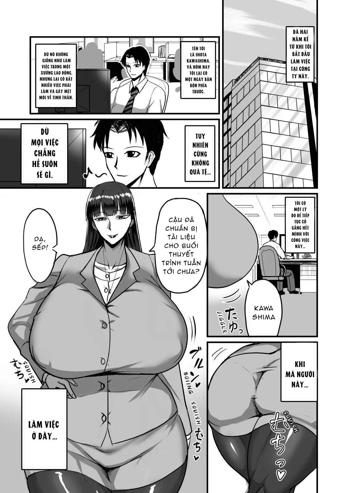 Đọc truyện hentai Jishou Otoko Irazu no Onna Joushi ga Ore o Okazu ni Shiteita Node - Oneshot