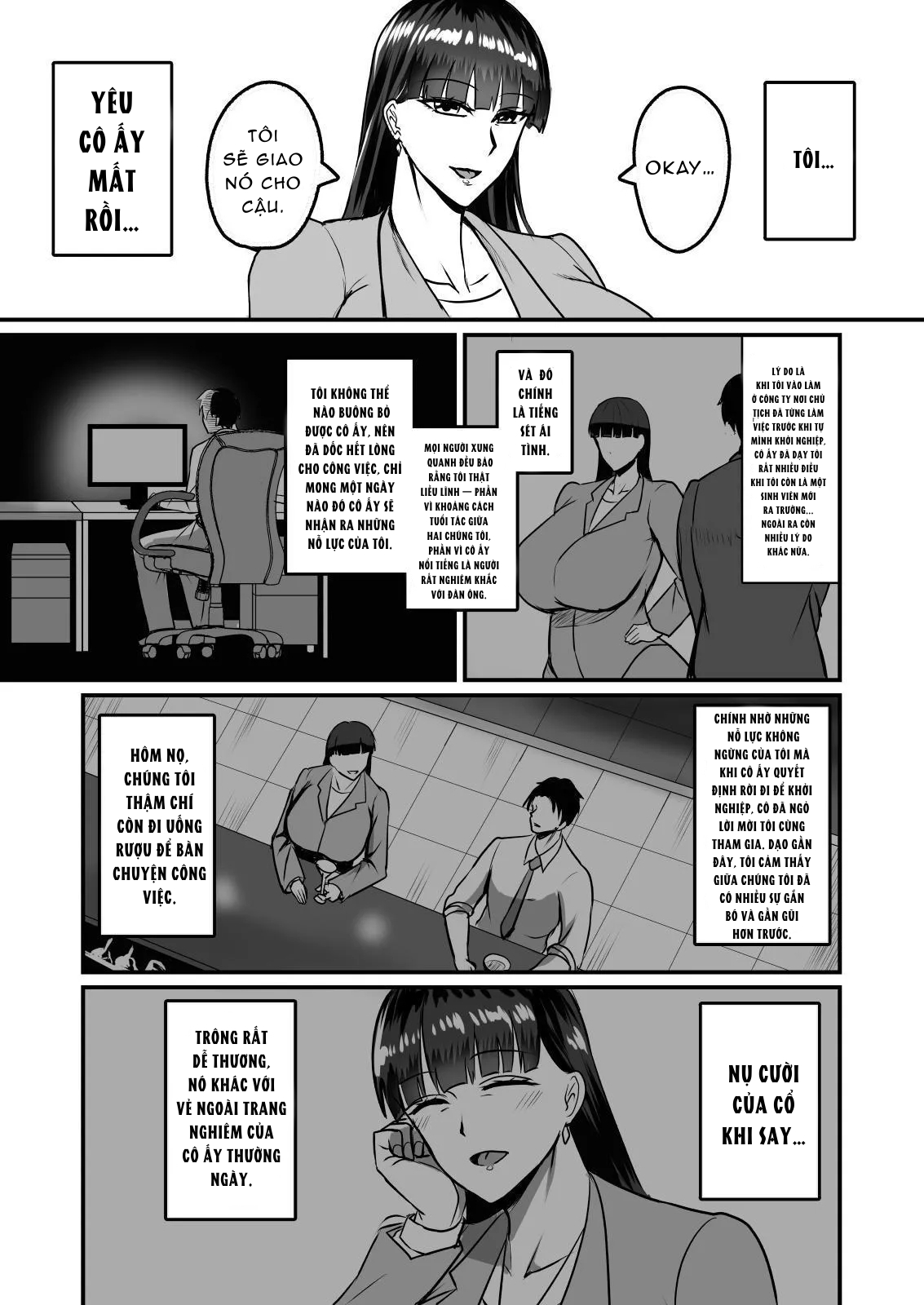 Đọc truyện hentai Jishou Otoko Irazu no Onna Joushi ga Ore o Okazu ni Shiteita Node - Oneshot