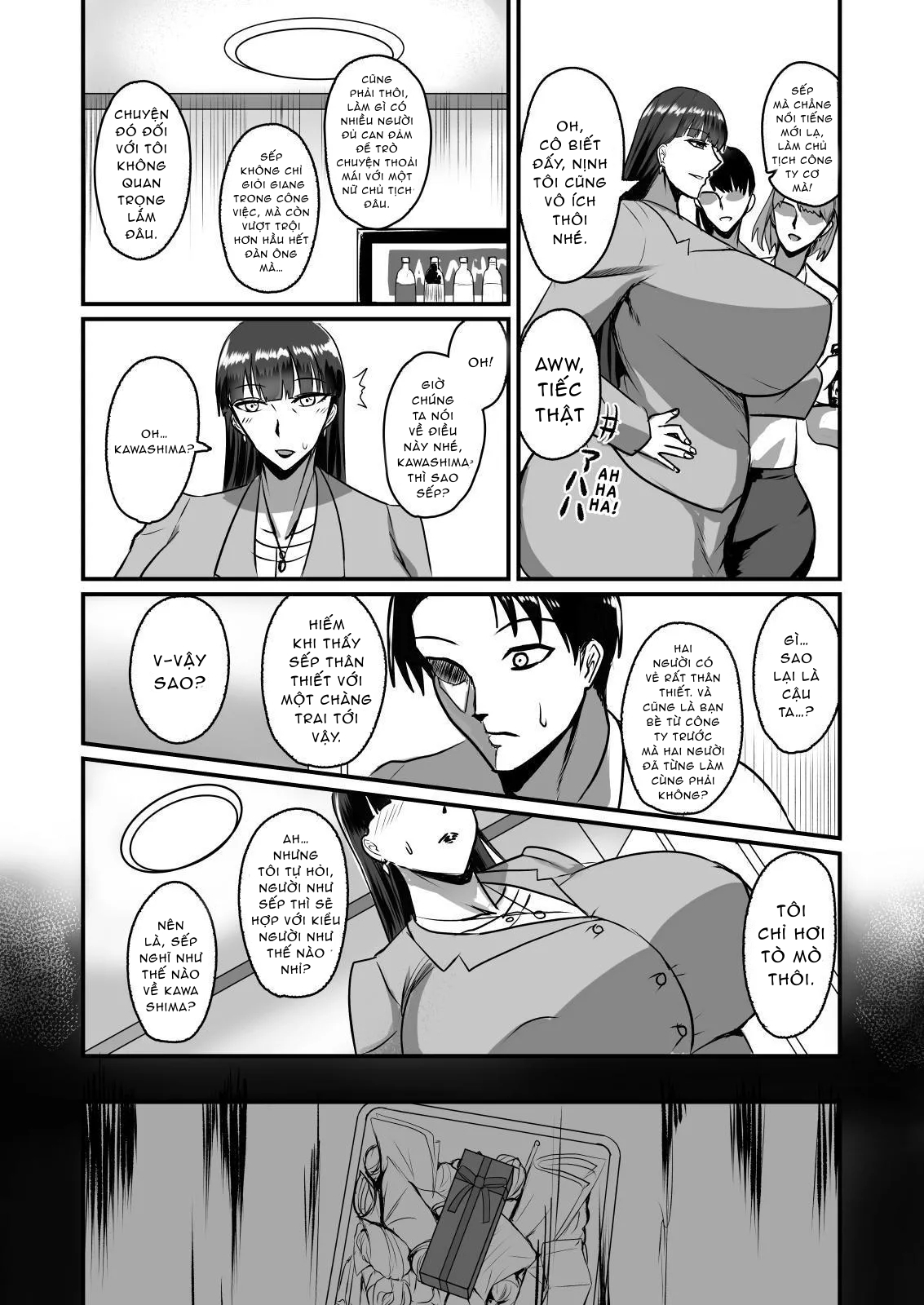 Đọc truyện hentai Jishou Otoko Irazu no Onna Joushi ga Ore o Okazu ni Shiteita Node - Oneshot