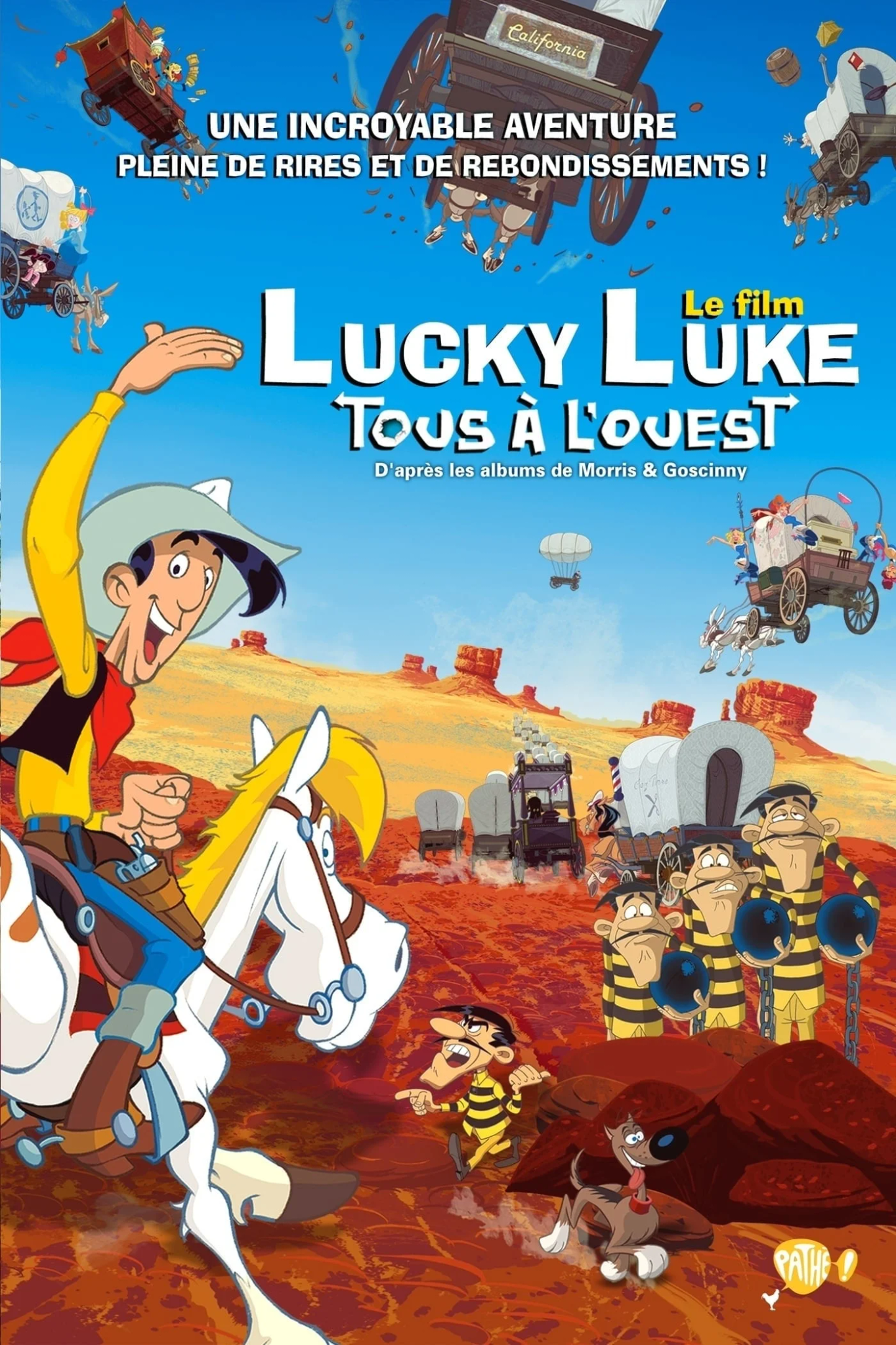 Xem phim Lucky Luke: Đi Về Miền Viễn Tây - GoGoPhim