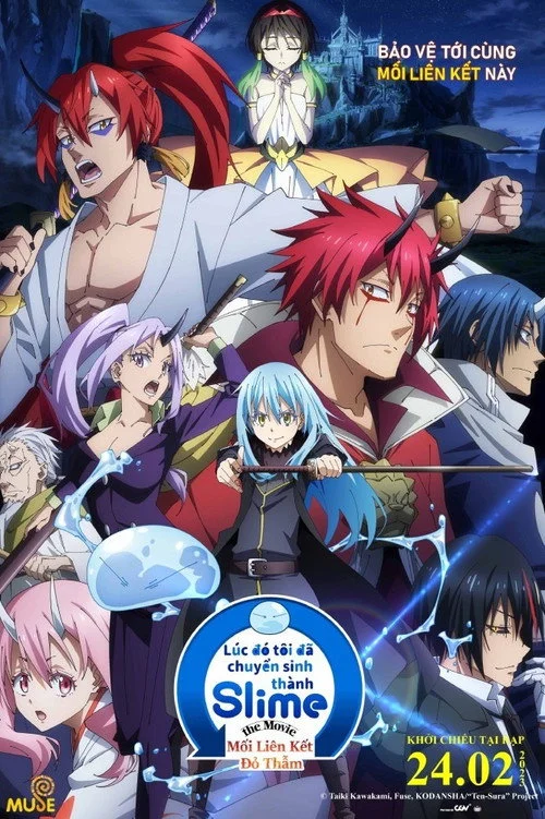 Lúc đó tôi đã chuyển sinh thành Slime the Movie: Mối Liên Kết Đỏ Thẫm